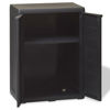 Picture of Outdoor Garden Storage Cabinet with 1 Shelf - Black
