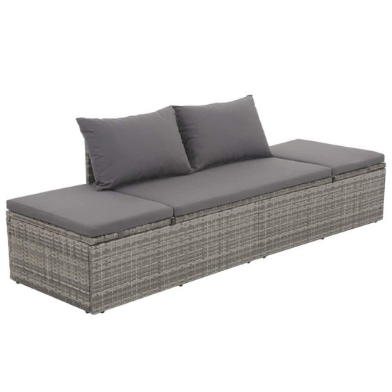 Picture of Outdoor Lounge Bed - Gray