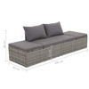 Picture of Outdoor Lounge Bed - Gray
