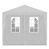 Picture of Outdoor Party Tent 10' x 30' with 8 Walls - White