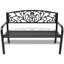 Picture of Outdoor Patio Bench Cast Iron - Black