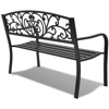 Picture of Outdoor Patio Bench Cast Iron - Black