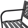 Picture of Outdoor Patio Bench Steel - Black