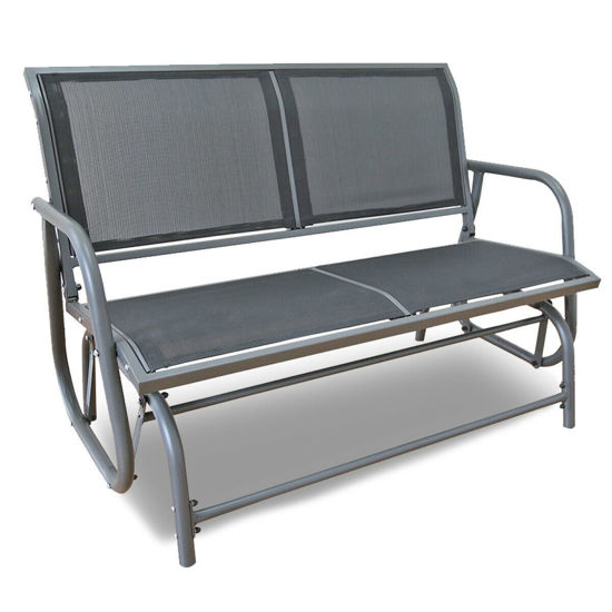 Picture of Outdoor Swing Bench - Dark Gray