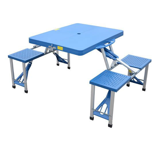 Picture of Outdoor Portable Picnic Table with Seats