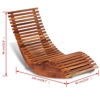 Picture of Outdoor Rocking Sun Lounger