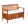 Picture of Outdoor Storage Bench - 47" Solid Acacia Wood