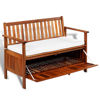 Picture of Outdoor Storage Bench - 47" Solid Acacia Wood