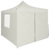 Picture of Outdoor Tent 10' x 10' with 4 Walls Foldable Canopy Gazebo - Cream