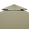 Picture of Outdoor Waterproof 10' x 13' Gazebo Cover Canopy - Beige