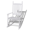 Picture of Outdoor Wood Rocking Chair - White