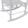 Picture of Outdoor Wood Rocking Chair - White