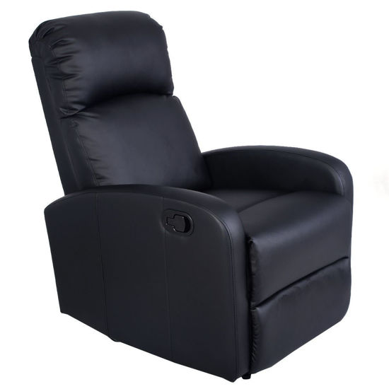 Picture of Recliner Chair Lounger Leather Sofa Seat Manual
