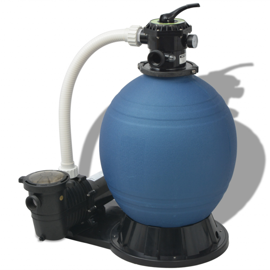 Picture of Sand Filter with Pool Pump 22 inch 1.5 HP 5280 GPH