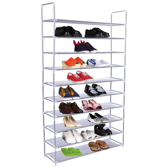 Picture of Shoe Rack Tower 50 Pair 10 Tier