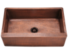 Picture of Single Bowl Copper Apron Sink