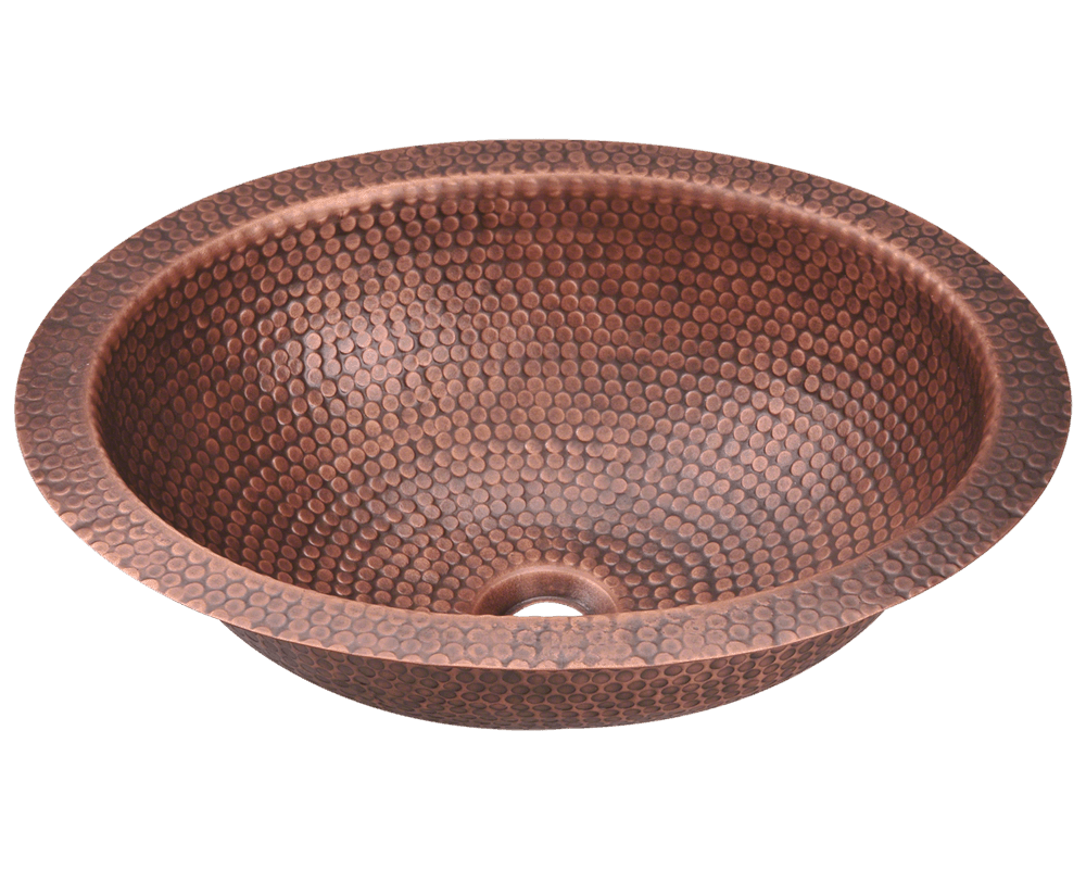 Convenience Boutique / Single Bowl Oval Copper Sink