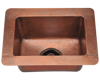 Picture of Small Single Bowl Copper Sink