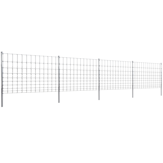 Picture of Step-In Fence 164' with Posts Galvanized Wire Fence 120/10/30
