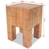 Picture of Stool Solid Reclaimed Wood 11"x11"x15.7"