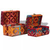 Picture of Storage Boxes Set of 2 - Chindi Fabric Multicolor