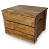 Picture of Storage Crate Set 2 Pieces Solid Reclaimed Wood