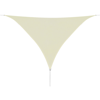 Picture of Sunshade Sail HDPE Triangular 11.8'x11.8'x11.8' Cream