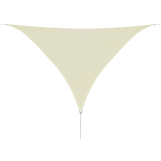 Picture of Sunshade Sail HDPE Triangular 11.8'x11.8'x11.8' Cream