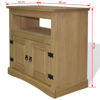 Picture of TV Cabinet 31" - Mexican Pine Corona Range