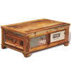 Picture of Vintage Antique-style Storage Box Coffee Table - Reclaimed Wood