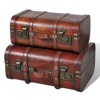 Picture of Wooden Storage Chest - 2 Pcs Brown