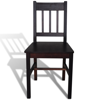 Picture of Dining Chairs - Brown 2 pcs