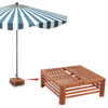 Picture of Wooden Parasol Stand Cover