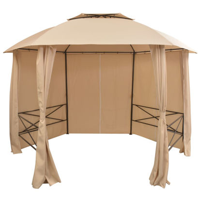 Picture of Outdoor Marquee Gazebo Tent with Curtains