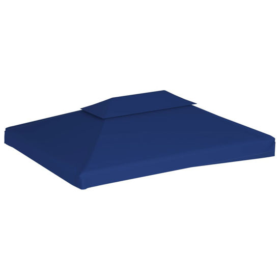 Picture of Outdoor Gazebo Top Cover - 2-Tier Blue