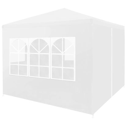 Picture of Outdoor Gazebo Canopy Tent - White