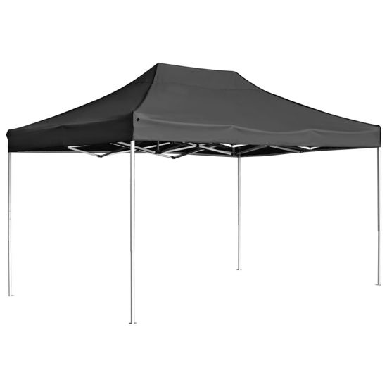 Picture of Outdoor Folding Aluminum Gazebo Tent - Anthracite