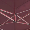 Picture of Outdoor Folding Aluminum Gazebo Tent with Walls - Wine Red