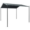 Picture of Outdoor Steel Gazebo Pavilion Tent Canopy - Anthracite