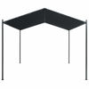 Picture of Outdoor Steel Gazebo Pavilion Tent Canopy - Anthracite