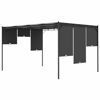 Picture of Outdoor Gazebo Tent with Side Curain - Anthracite
