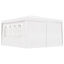 Picture of Outdoor Gazebo Tent with Side Walls - White