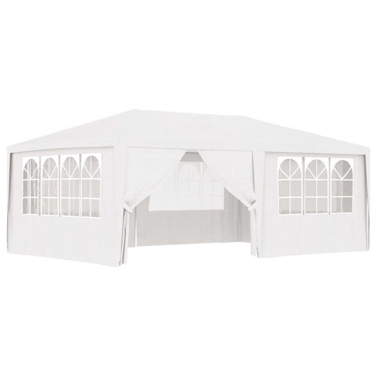 Picture of Outdoor Gazebo Tent with Side Walls - White