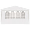 Picture of Outdoor Gazebo Tent with Side Walls - White