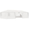 Picture of Outdoor Gazebo Tent with Side Walls - White