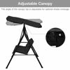 Picture of Outdoor 2 Person Patio Swing Black