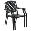 Picture of Outdoor Chairs Mesh - Black 4 pc