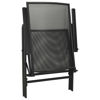 Picture of Folding Chairs Anthracite 4 pc