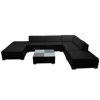 Picture of Outdoor Furniture Set - Black 8 pc