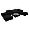 Picture of Outdoor Furniture Set - Black 8 pc
